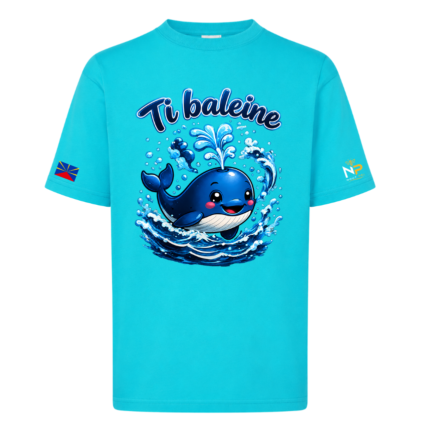 T-shirt enfant Ti baleine