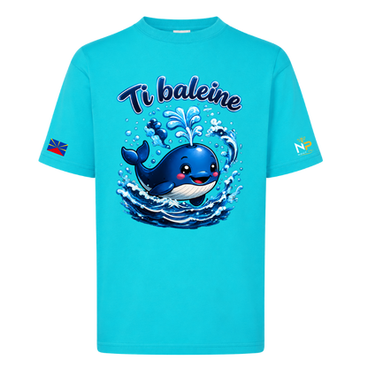 T-shirt enfant Ti baleine