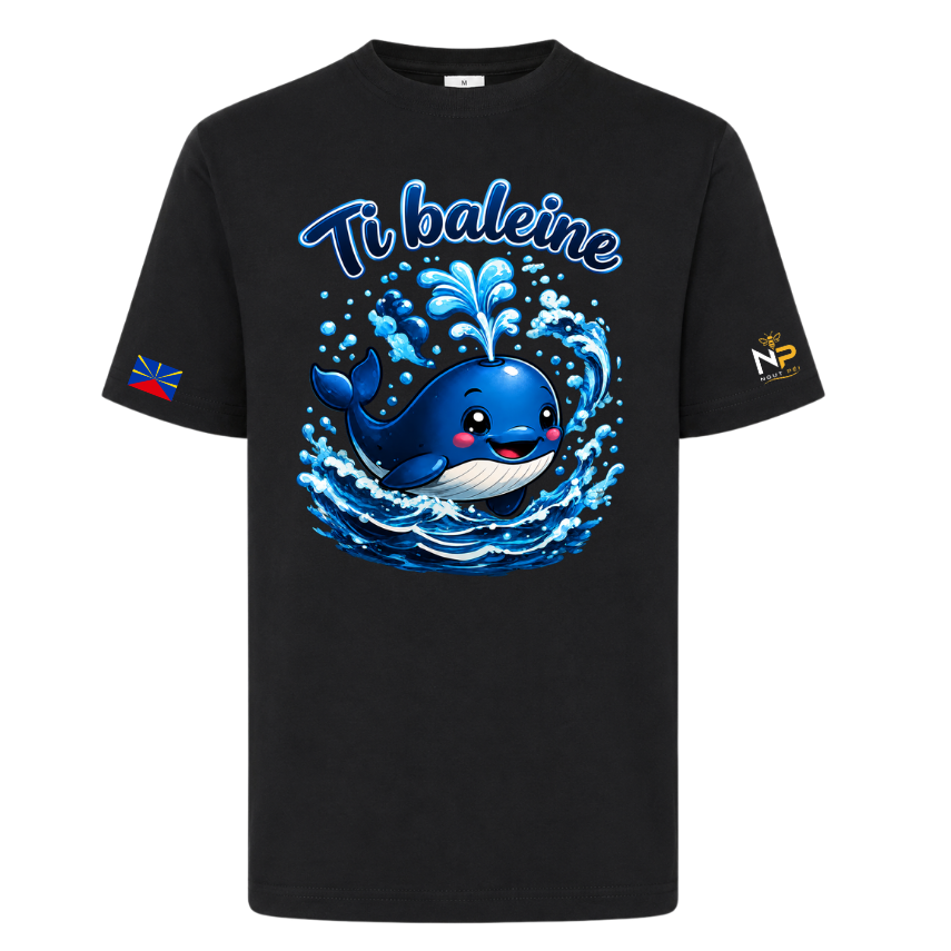 T-shirt enfant Ti baleine