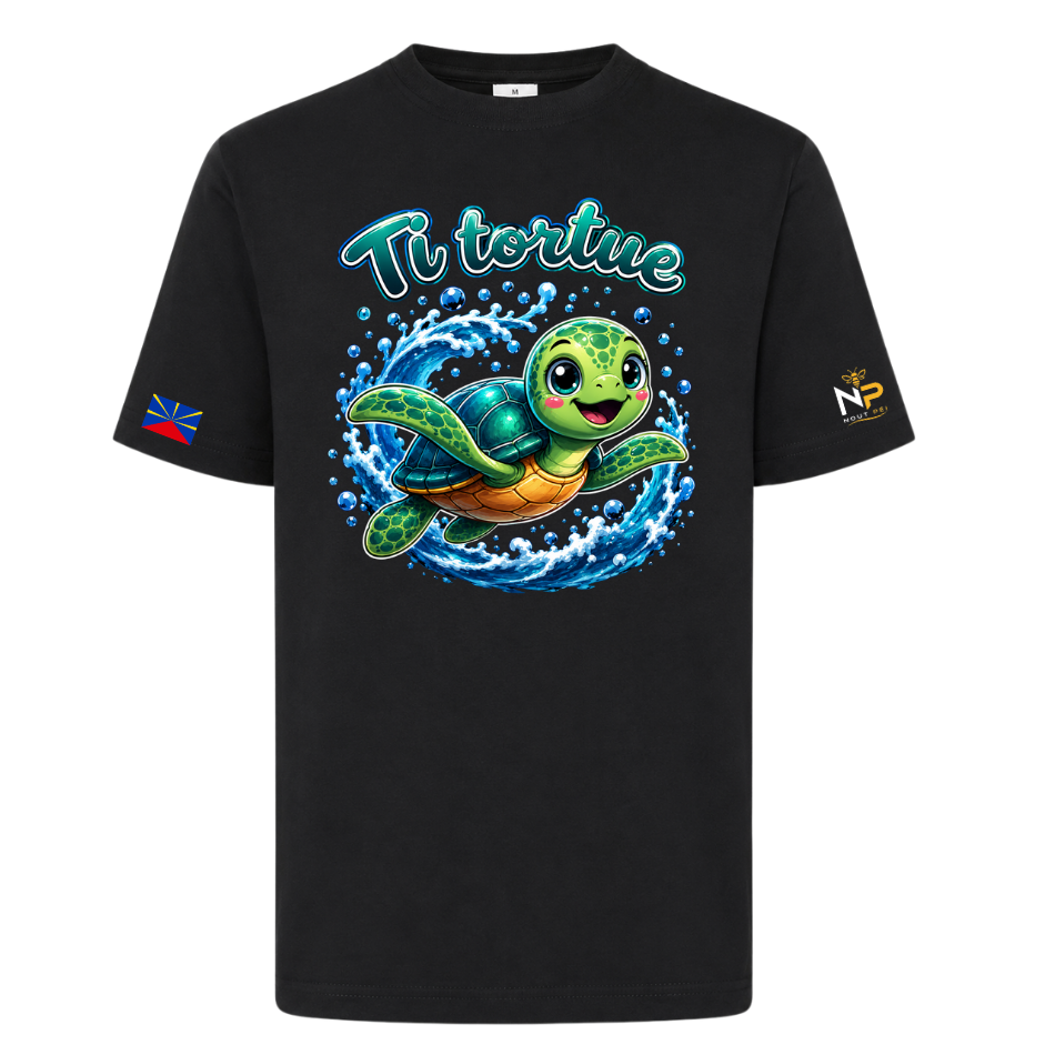 T-shirt enfant Ti tortue