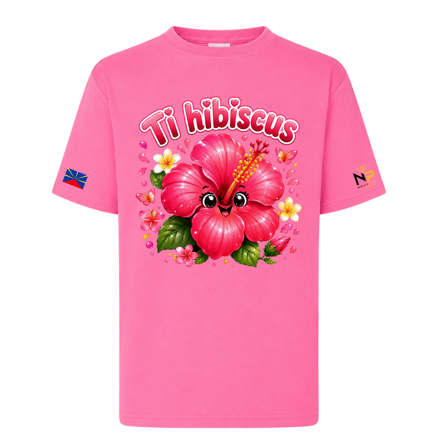 T-shirt enfant Ti hibiscus