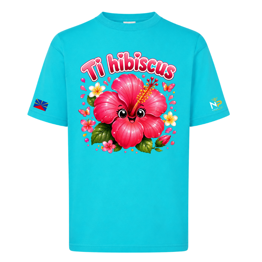T-shirt enfant Ti hibiscus
