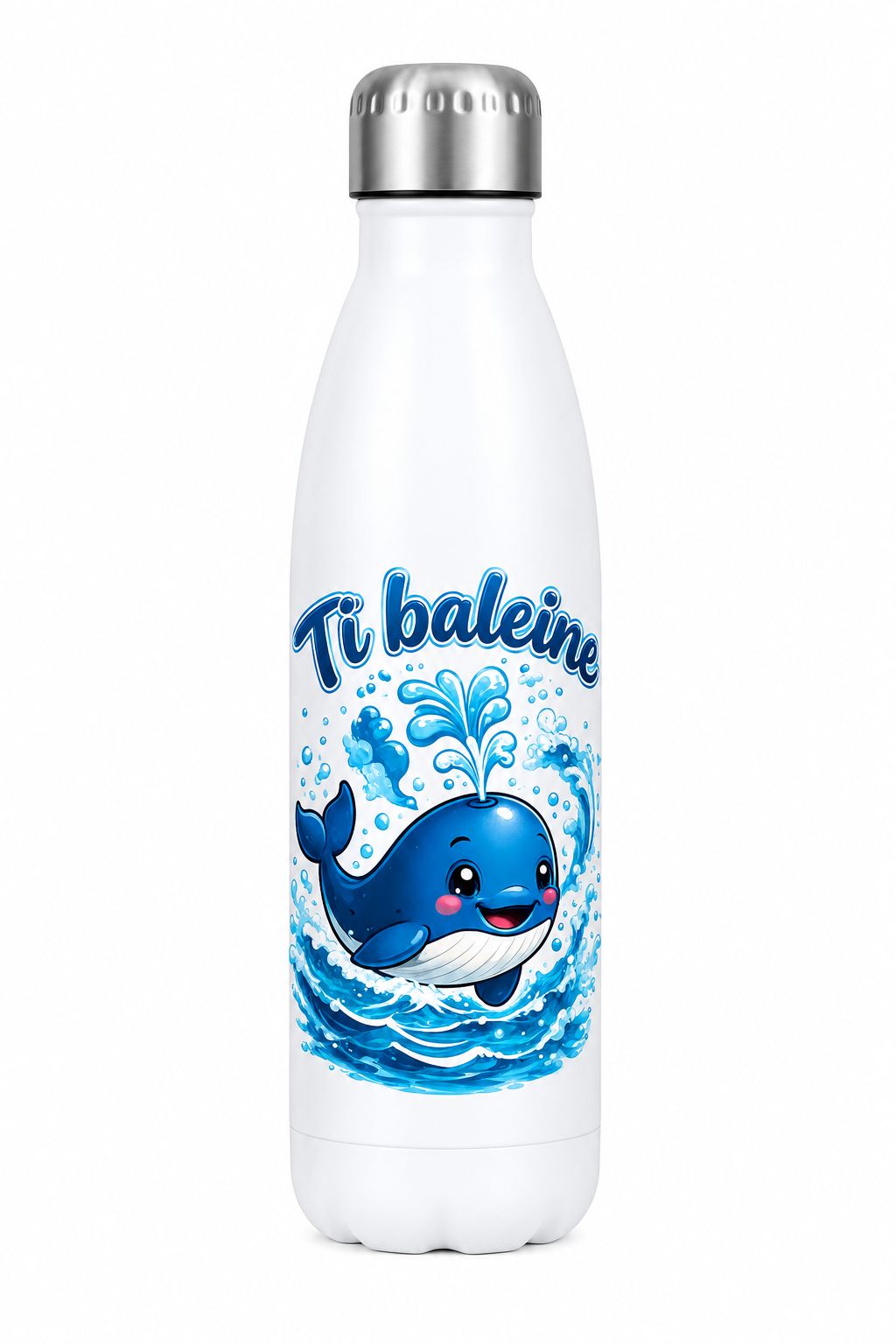 Gourde enfant isotherme Ti Baleine 500 ml | Nout Péi