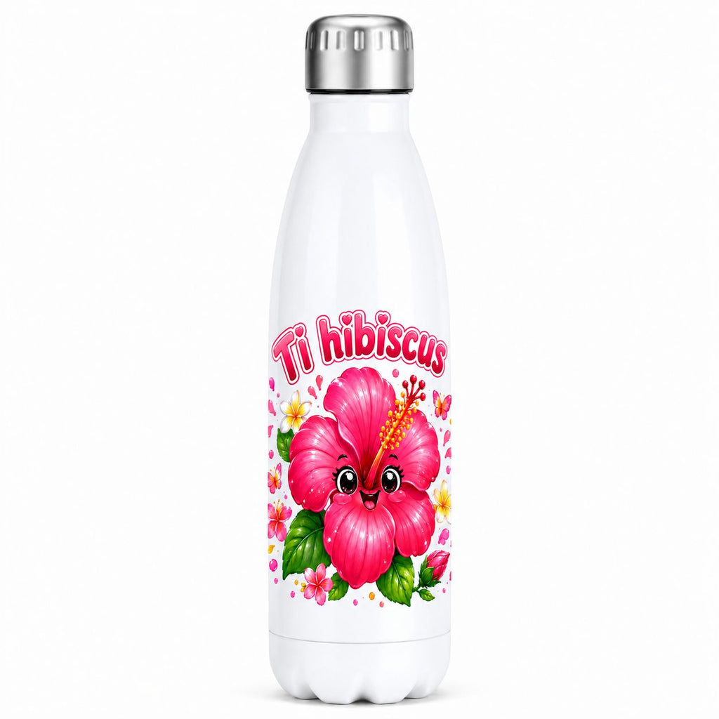 Gourde enfant isotherme Ti hibiscus 500 ml | Nout Péi
