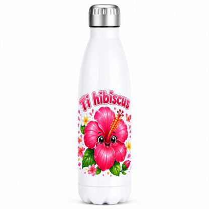 Gourde enfant isotherme Ti hibiscus 500 ml | Nout Péi