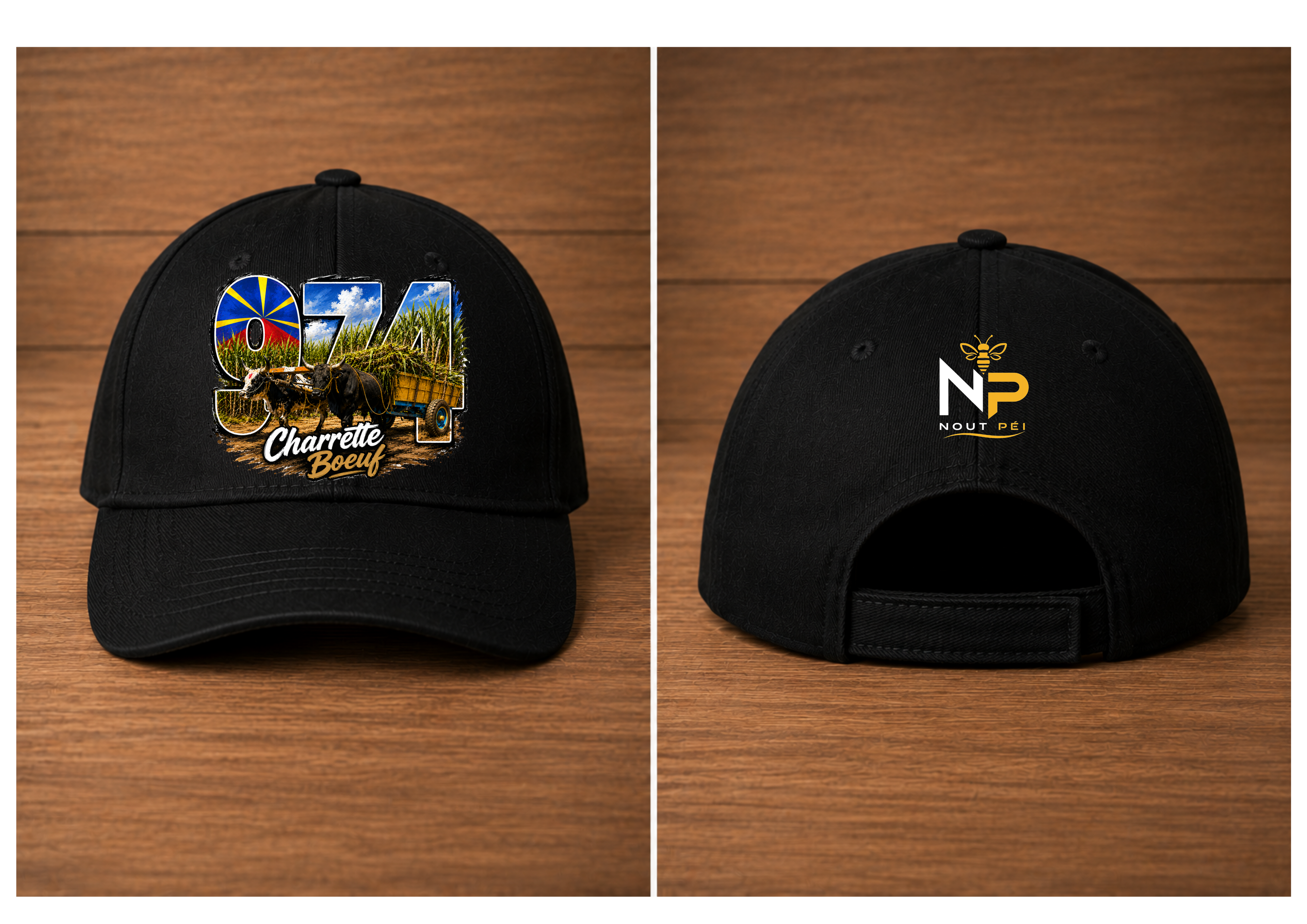 Casquette Nout Péi – Collection Charrette boeuf