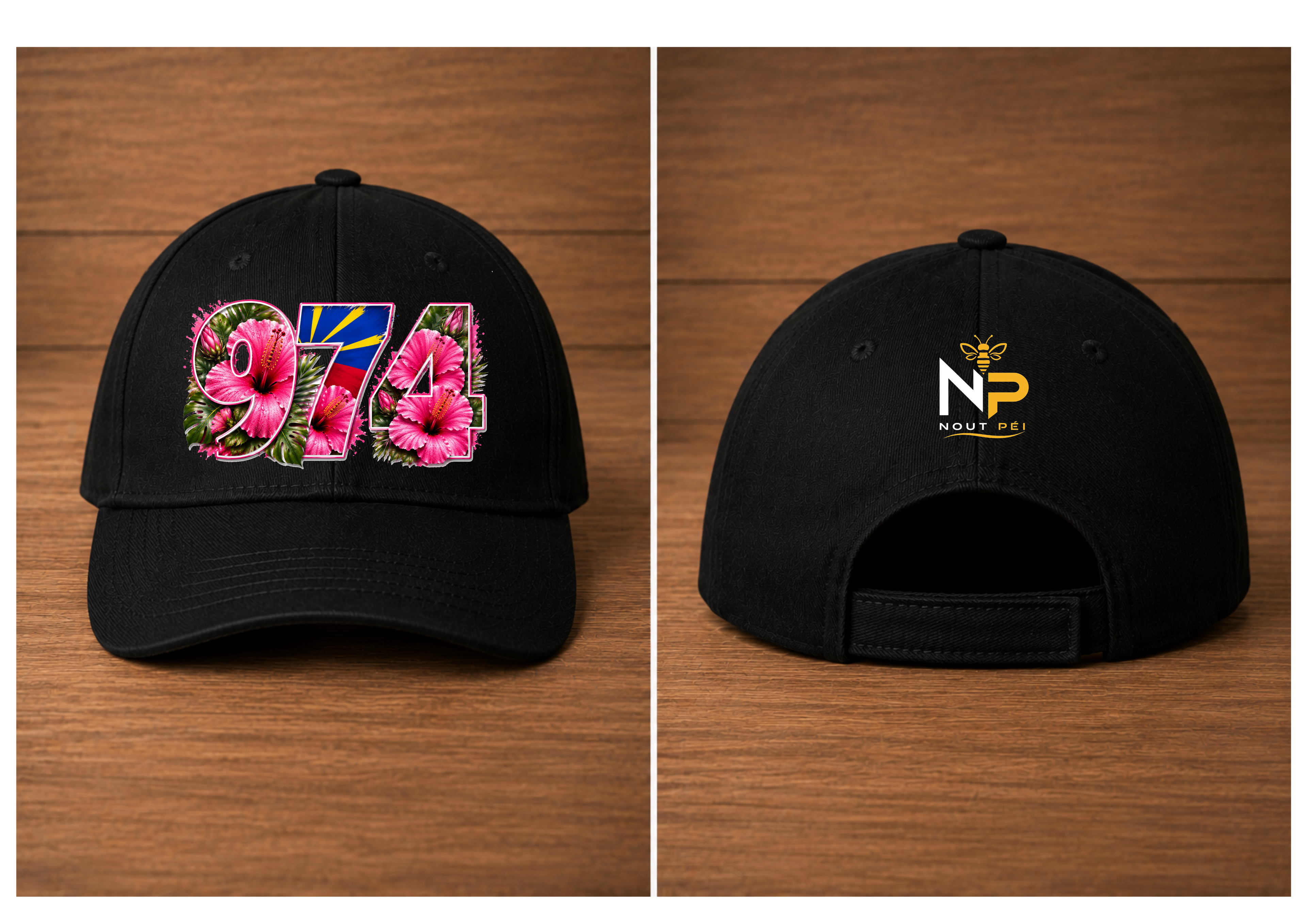 Casquette Nout Péi – Collection Hibiscus