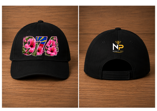 Casquette Nout Péi – Collection Hibiscus