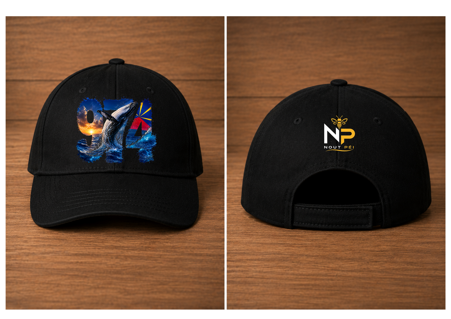 Casquette Nout Péi – Collection Baleine